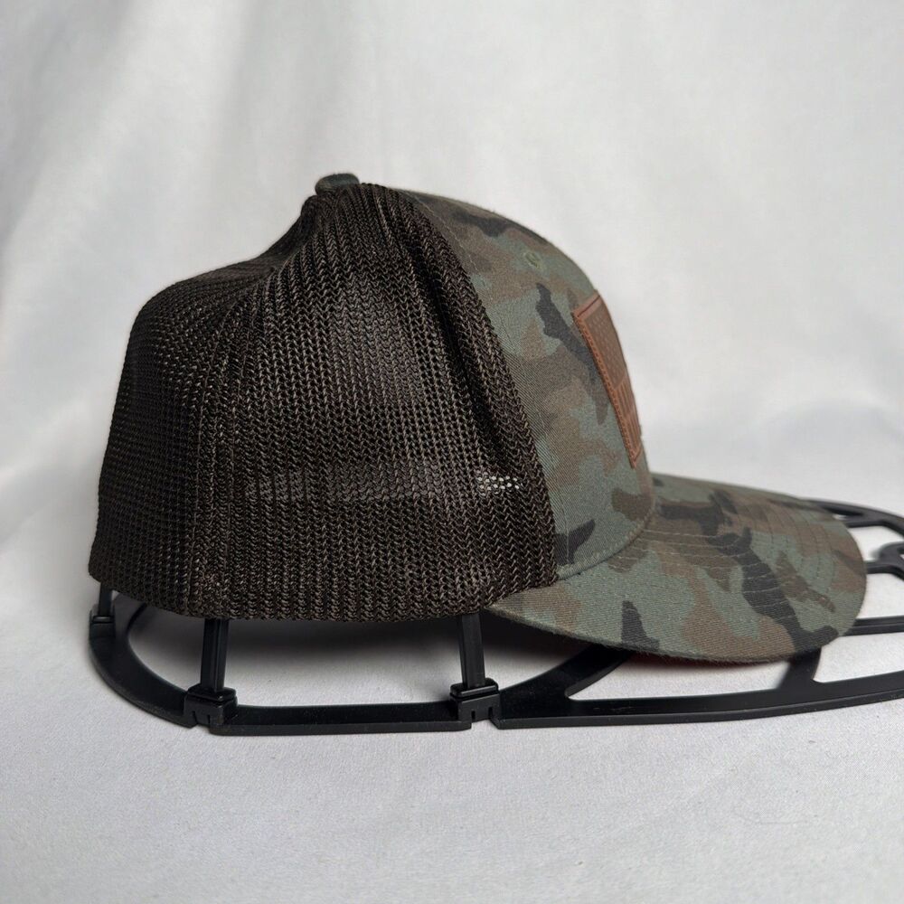 Columbia Hat Cap Camo Camouflage Mesh Back Tree Flag Patch - Picture 3 of 10